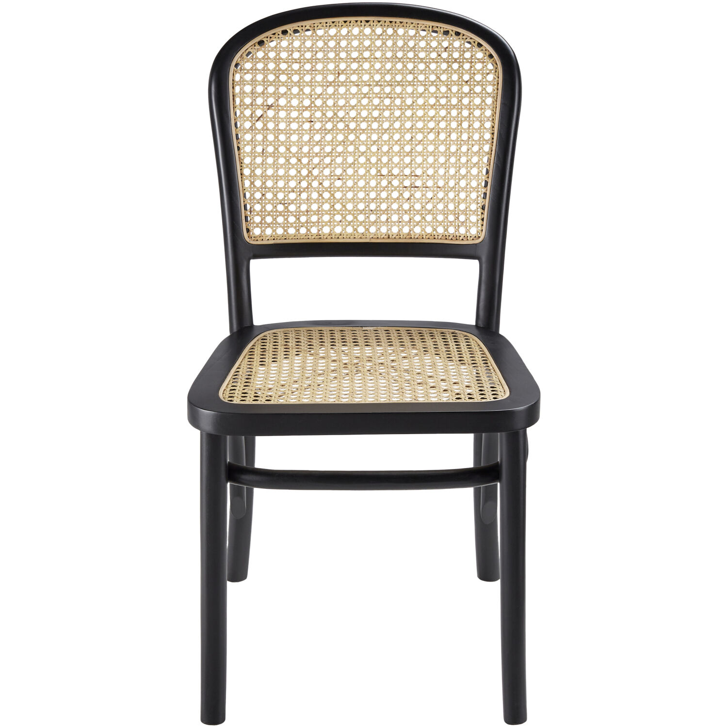Yumen Top: Wheat; Base: Black Dining Chair