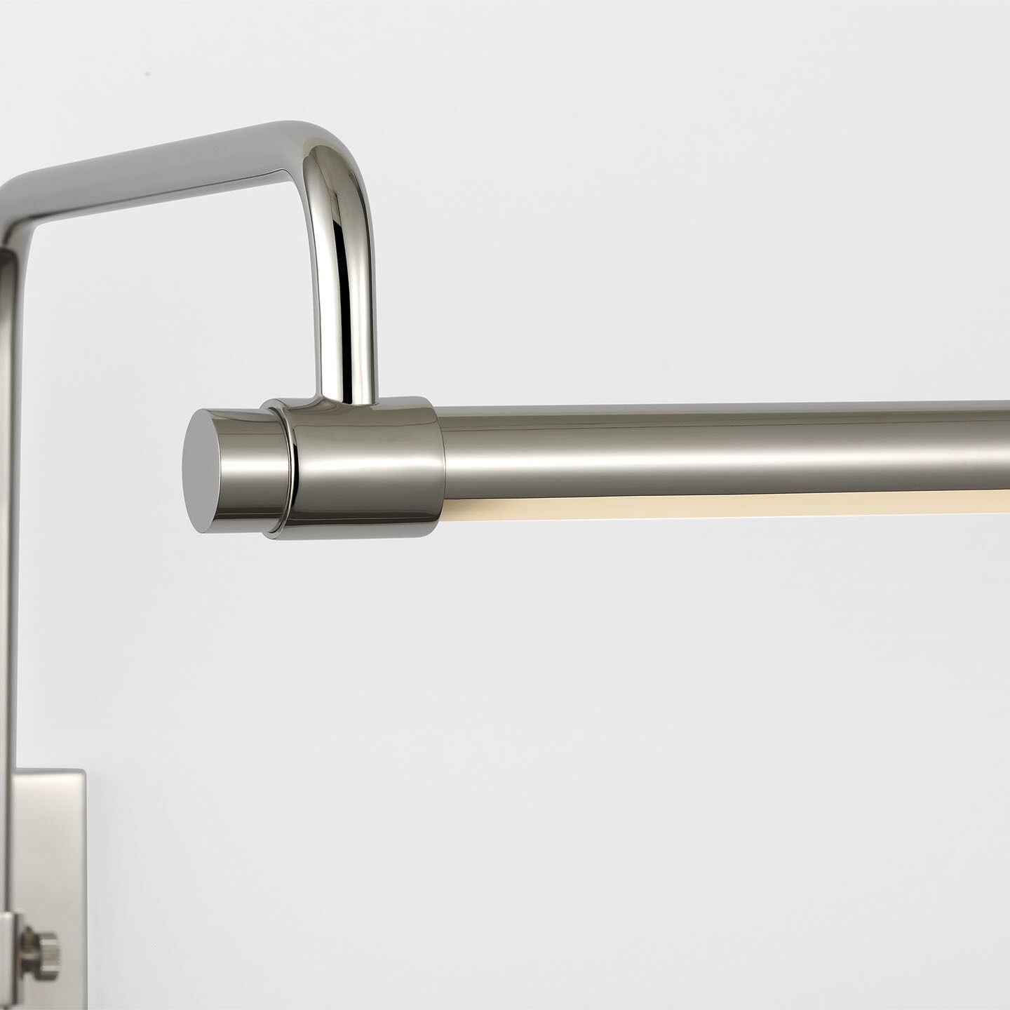 Thomas O'Brien Kidd 20 watt 30 inch Polished Nickel Frame Mount Picture Light Wall Light