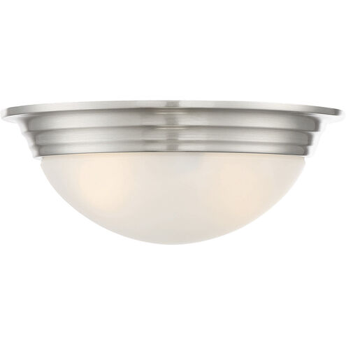 Stella 2 Light 11 inch Satin Nickel Flush Mount Ceiling Light, Essentials