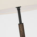 Ray Booth Amaya 20 inch 6.50 watt Weathered Iron and Dark Walnut Table Lamp Portable Light