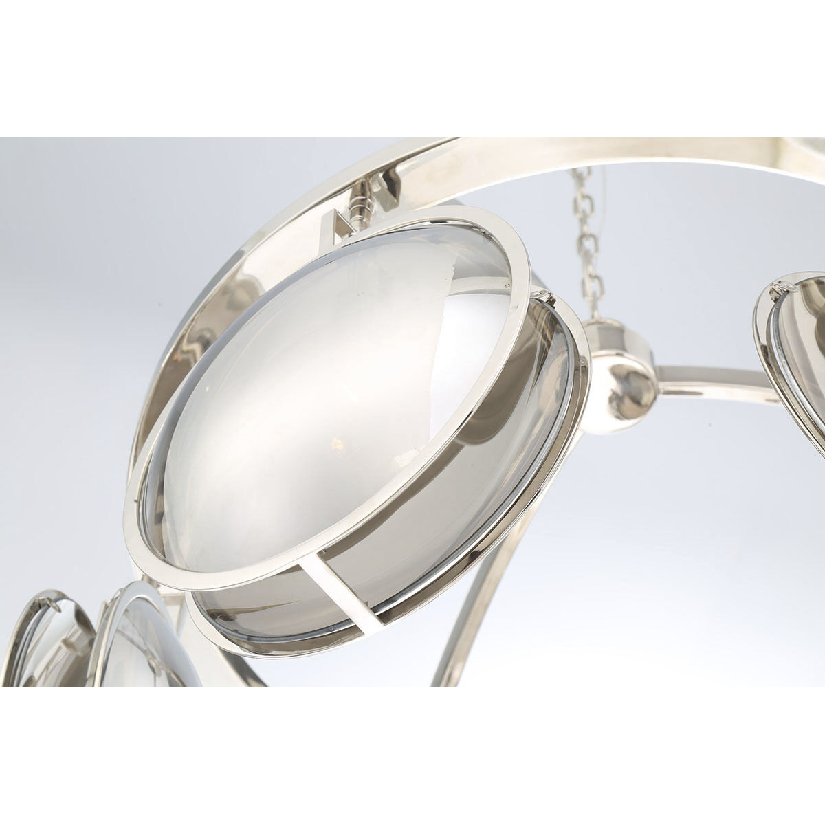 Havendale 6 Light 30 inch Polished Nickel Chandelier Ceiling Light