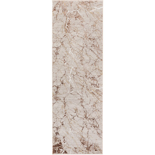 Baltea 94 X 32 inch Earth Tones Rug in 2 x 8