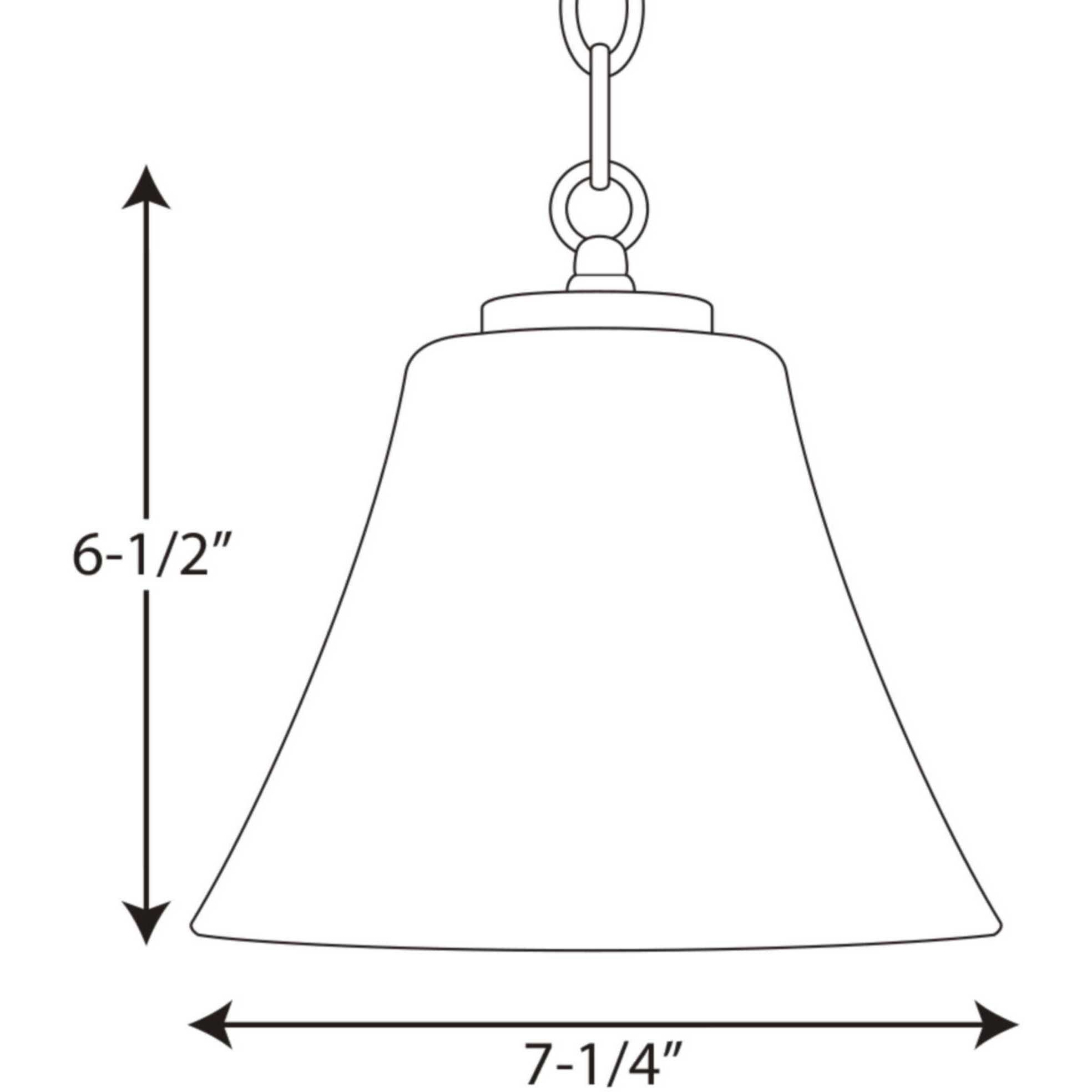 Bravo 1 Light 7.25 inch Antique Bronze Mini-Pendant Ceiling Light