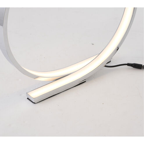 Canada 14 inch 15.00 watt Chrome LED Table Lamp Portable Light