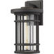 Jordan 1 Light 16.75 inch Oil Rubbed Bronze Outdoor Wall Light