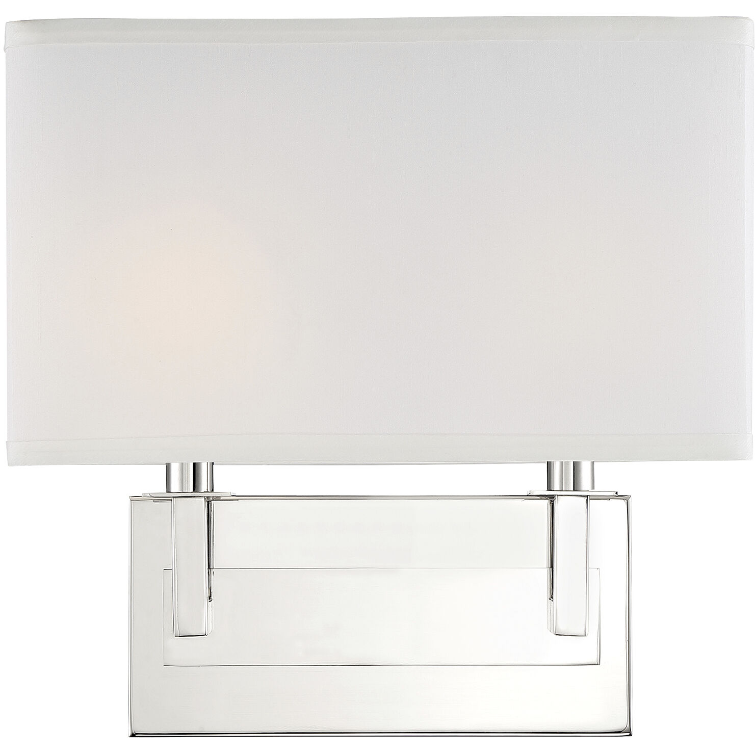 Durham Bath Wall Light in Polished Nickel