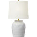 TOB by Thomas O'Brien Selena 28.13 inch 75 watt Natural White Table Lamp Portable Light