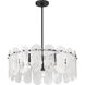 Oldmill 5 Light 25 inch Dark Matte Black Pendant Ceiling Light