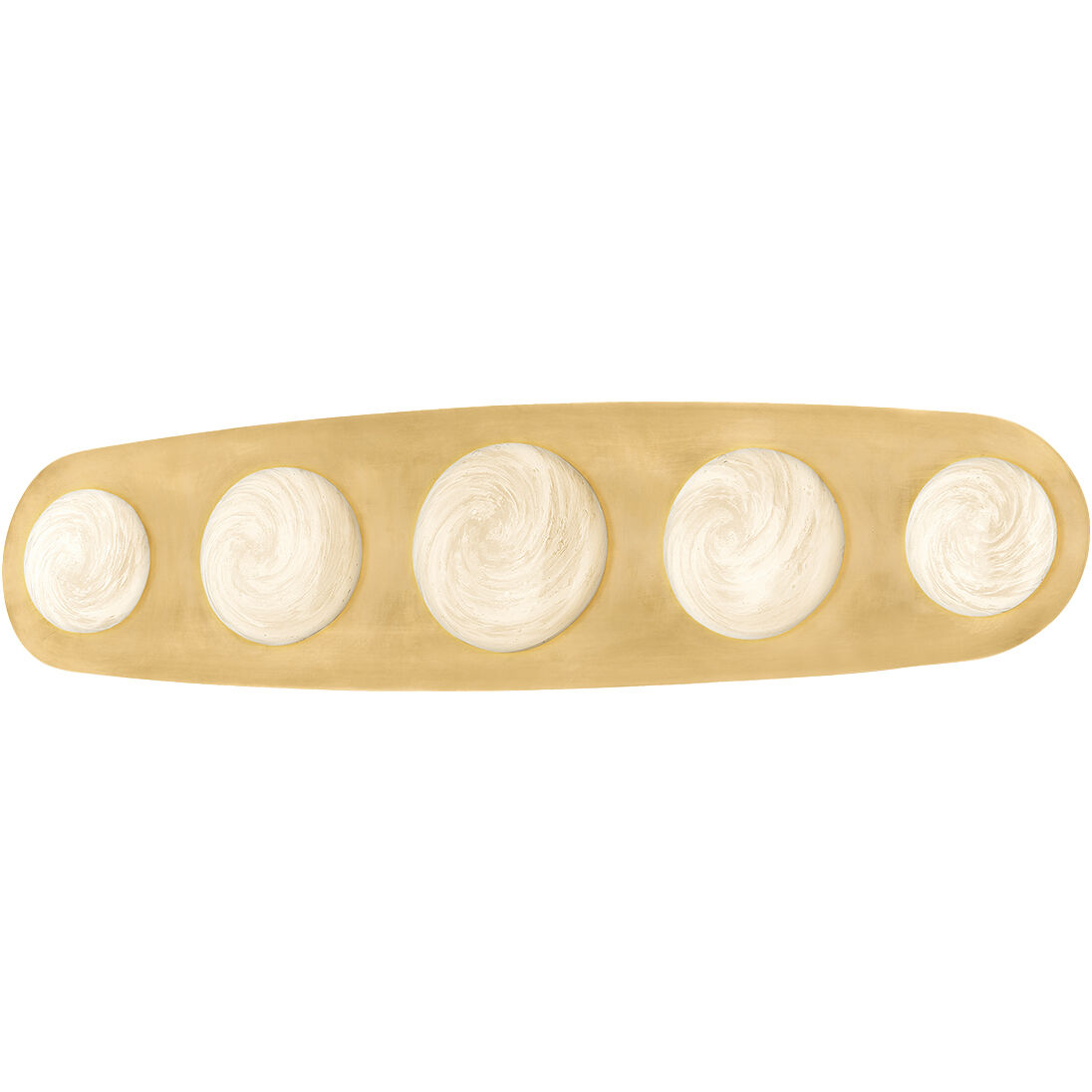 Bezel LED 7 inch Vintage Brass ADA Wall Sconce Wall Light