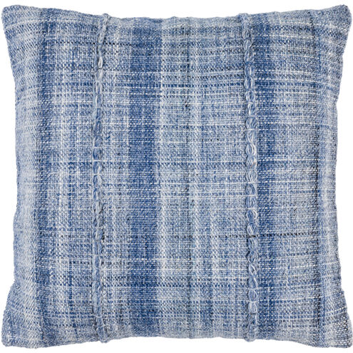 Mudcloth 18 X 18 inch Pewter Accent Pillow
