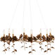 Rosabel 8 Light 35 inch Antique Brass Chandelier Ceiling Light