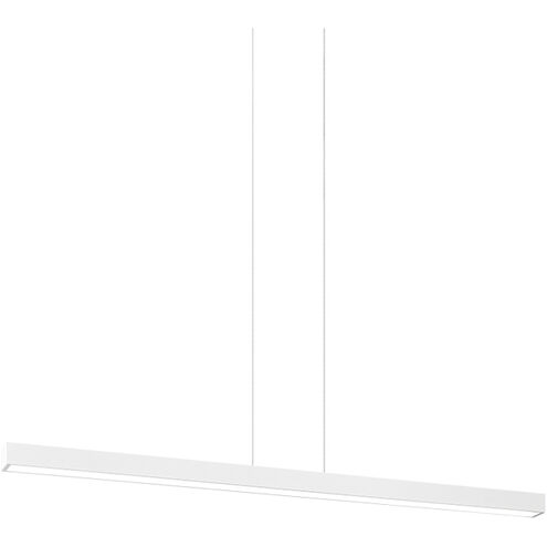 Presley LED 1.63 inch Matte White Chandelier Ceiling Light
