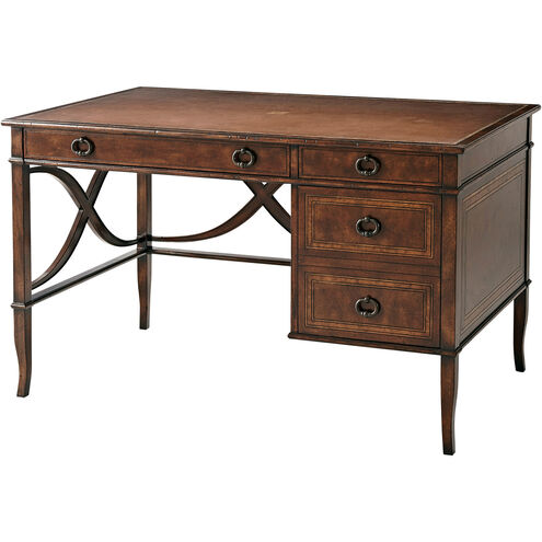 Brooksby 49 X 29 inch Cerejeira Pedestal Desk