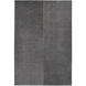 Livenza 130 X 94 inch Dark Grey Rug in 8 x 11