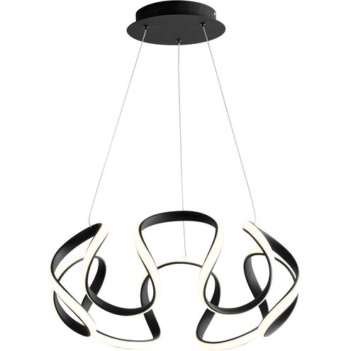 Cirro LED 22 inch Black Pendant Ceiling Light