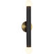 Calla 5.13 inch Brushed Gold Bath Vanity Light Wall Light in Matte Opal Glass