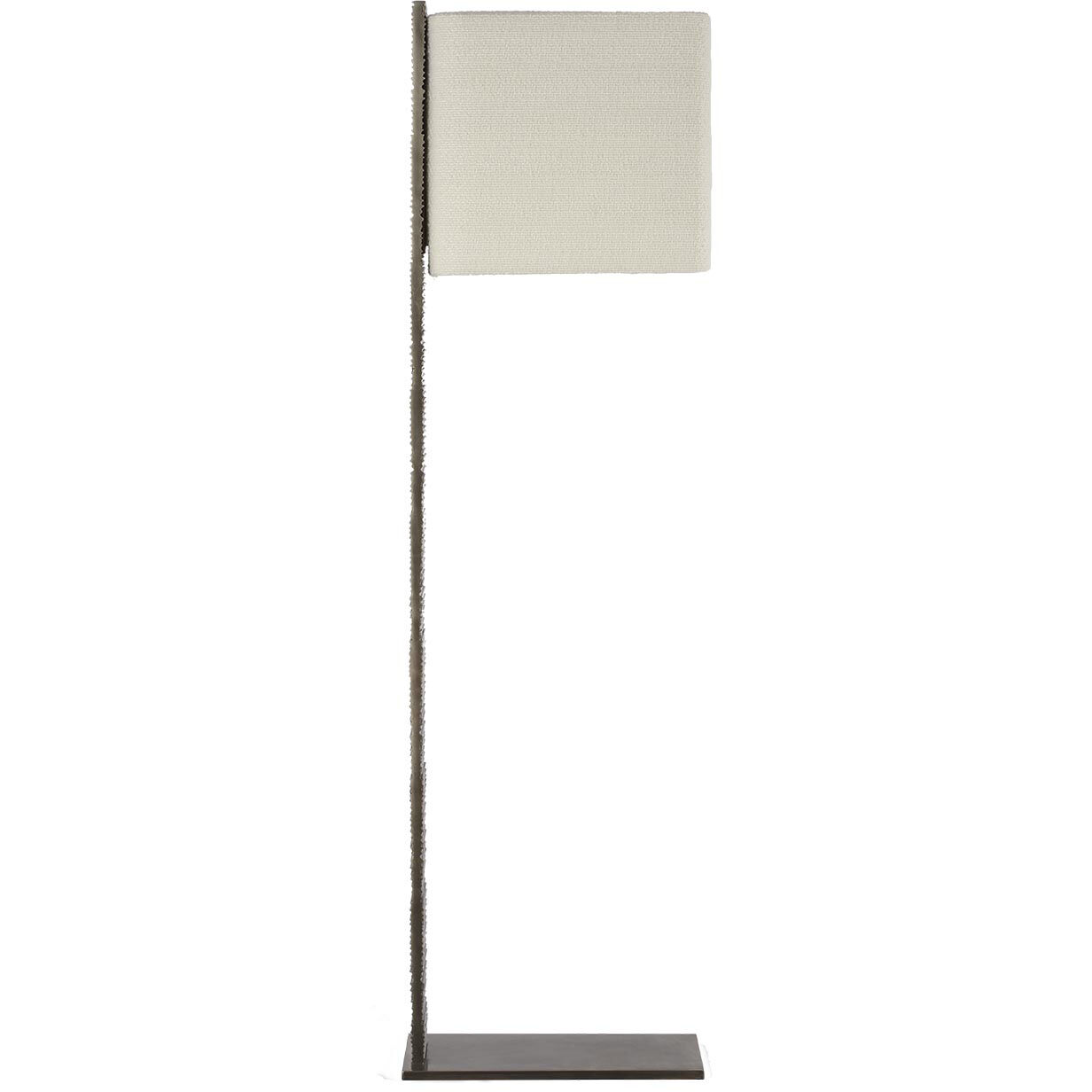 Anne-Marie Barton Fumar 54.75 inch 8.00 watt Ridged Graphite Statement Floor Lamp Portable Light