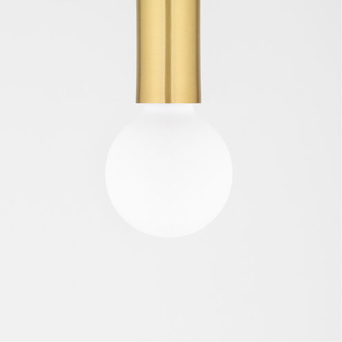 Dani LED 14 inch Aged Brass Pendant Ceiling Light