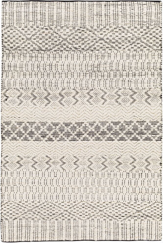 Santa Barbara 90 X 60 inch Cream Rug in 5 x 8, Rectangle