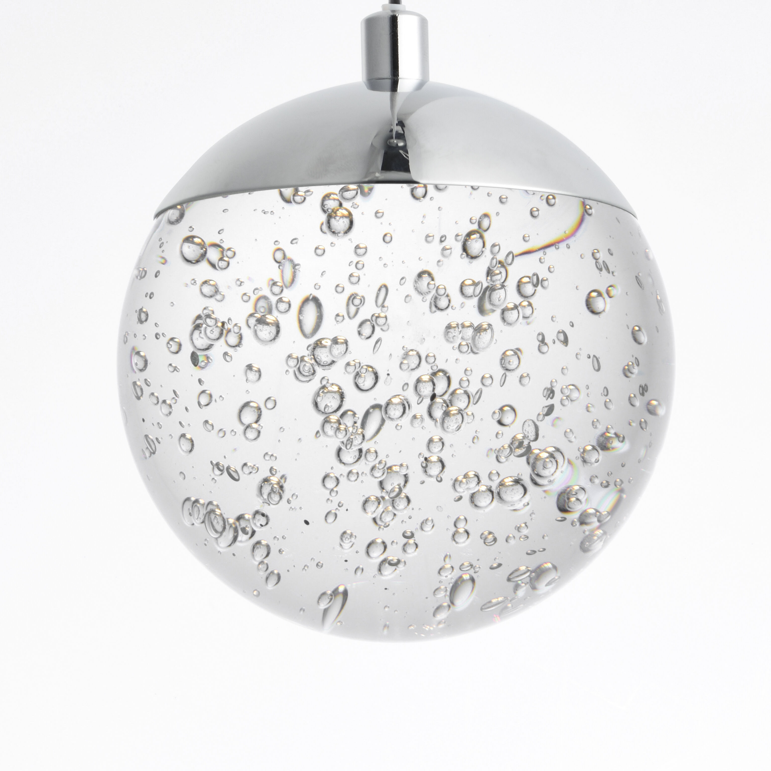 Orb II LED 11.5 inch Polished Chrome Multi-Light Pendant Ceiling Light