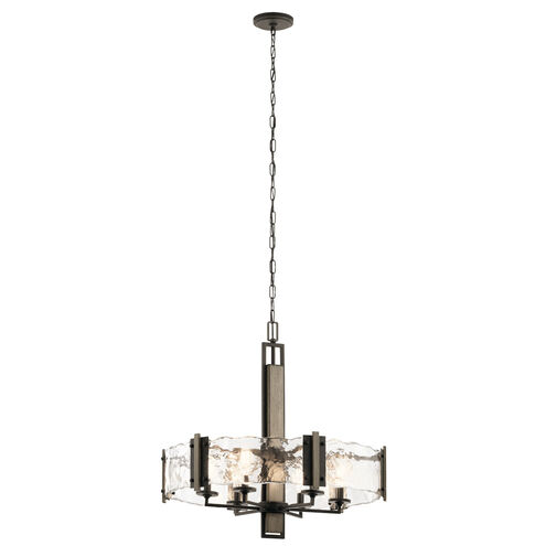 Aberdeen 6 Light 28 inch Olde Bronze Chandelier 1 Tier Medium Ceiling Light, 1 Tier Medium