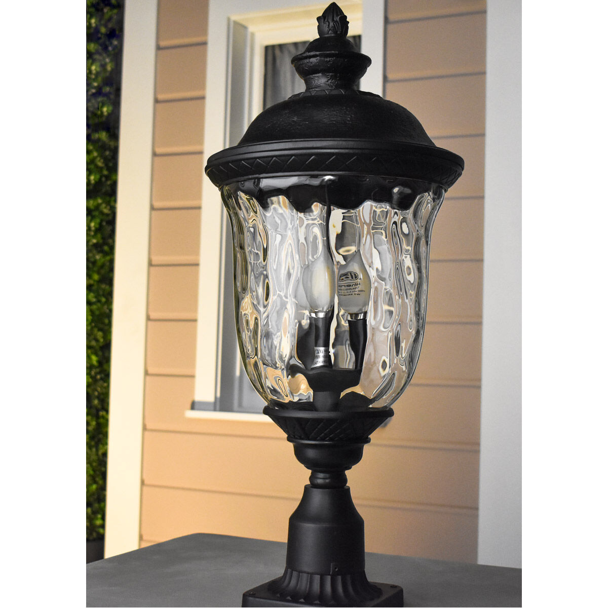 Carriage House DC 3 Light 13 inch Oriental Bronze Outdoor Hanging Lantern