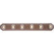Essentials 6 Light 36 inch Country Stone Bath Light Wall Light