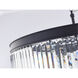 Canada 34 Light 36 inch Black Chandelier Ceiling Light