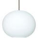 Jordo 1 Light Bronze Cord Pendant Ceiling Light