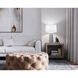 Downey 26.75 inch 150.00 watt Off-White Table Lamp Portable Light in Grey