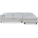 Hutton White Sectional, Right