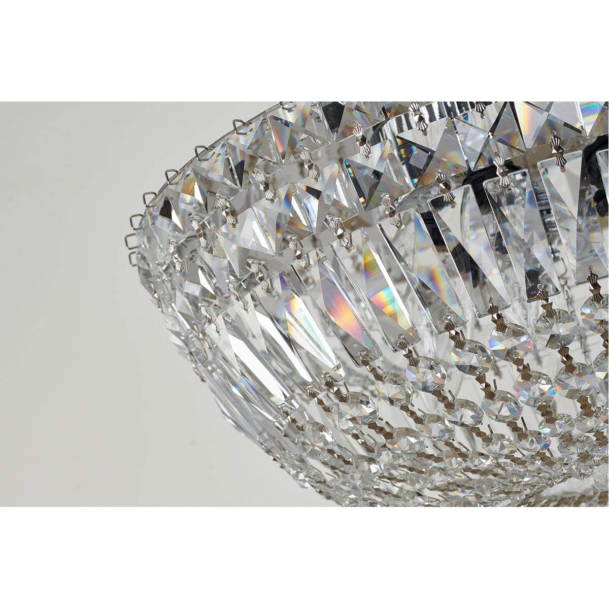 Canada 5 Light 15 inch Chrome Flush Mount Ceiling Light