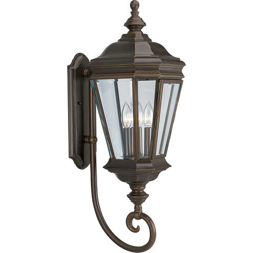 Donato 3 Light 29 inch Oil Rubbed Bronze Outdoor Wall Lantern