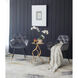 Stripe White Faux Orchid