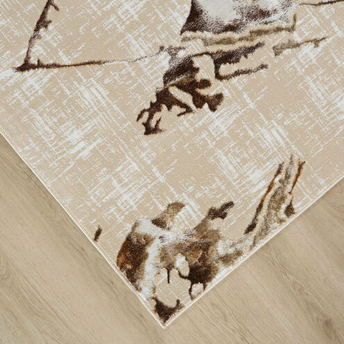 Piave 130 X 94 inch Earth Tones Rug in 8 x 11