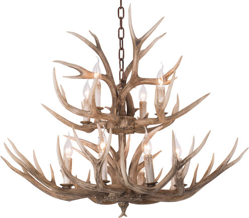 YA Series Natural Chandelier Ceiling Light 