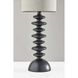 Beatrice 29 inch 100.00 watt Matte Black Polyresin Table Lamp Portable Light, Tall