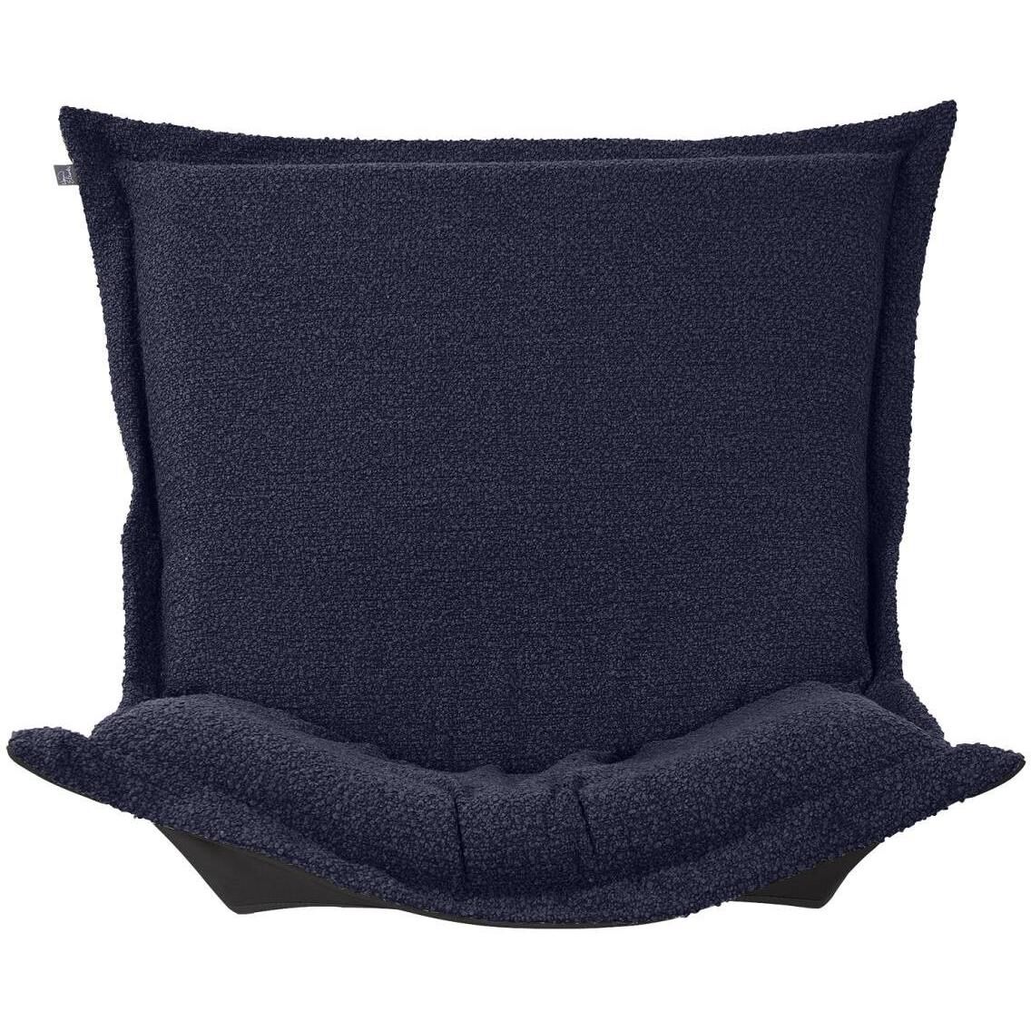 Barbet Royal Blue Chair Cover & Cushion