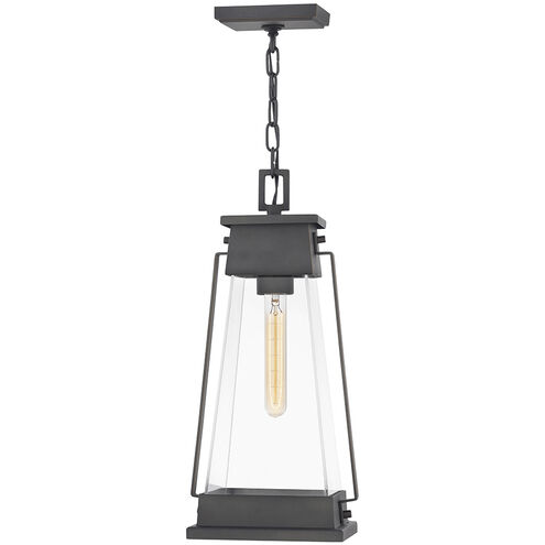 Arcadia 1 Light 8.75 inch Aged Copper Bronze Outdoor Hanging Lantern