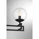 Crosby 3 Light 24 inch Black Bathroom Vanity Light Wall Light, Essentials