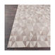 Peachtree 36 X 24 inch Neutral and Neutral Area Rug, Polypropylene and Polyester