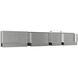 Original Glacier Avenue LED 33 inch Polished Nickel Vanity Bath Bar Wall Light
