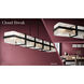 Cloud Break 12 Light 48 inch Coal Island Light Ceiling Light