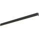 Boulevard 1 Light 1.88 inch Black Flushmount Ceiling Light