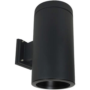 Line Voltage LED Black with Black and Black Wall Mount Cylinder Wall Light