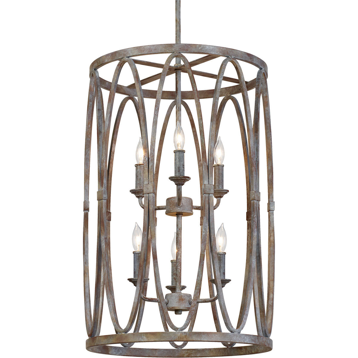 Sean Lavin Patrice 6 Light 16 inch Deep Abyss Chandelier Ceiling Light
