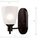 Jackson 1 Light 7 inch Oil Rubbed Bronze Vanity Light Wall Light