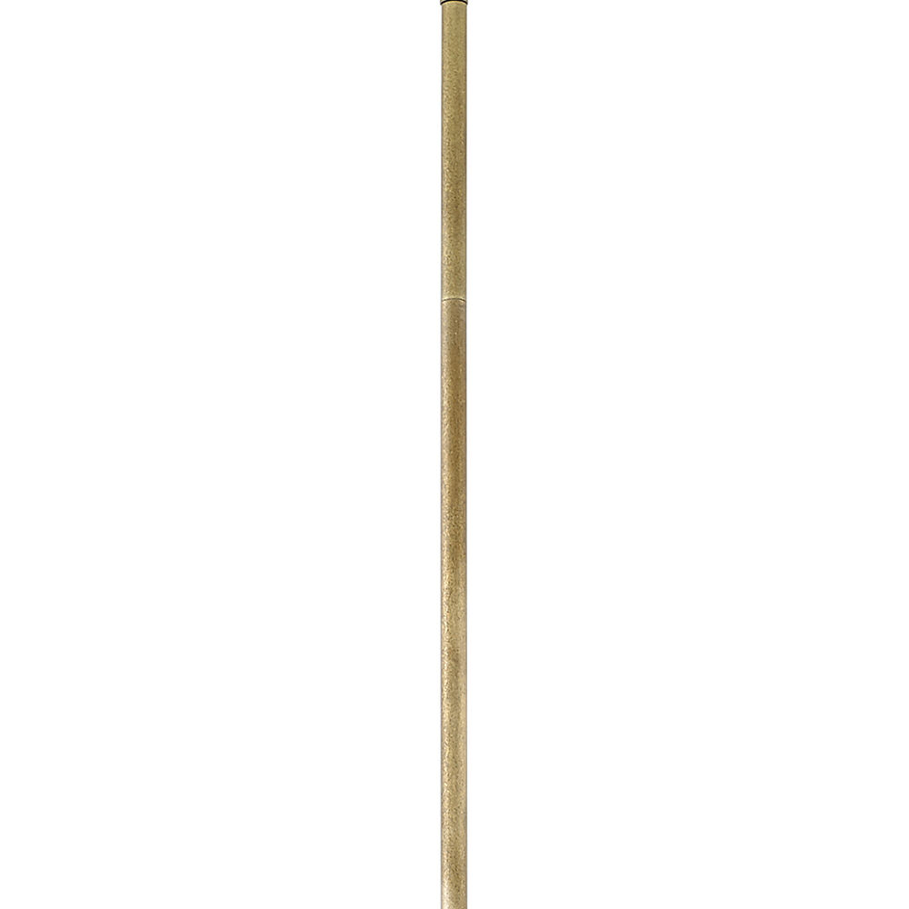 Isaac Rustic Brass Indoor Stem 
