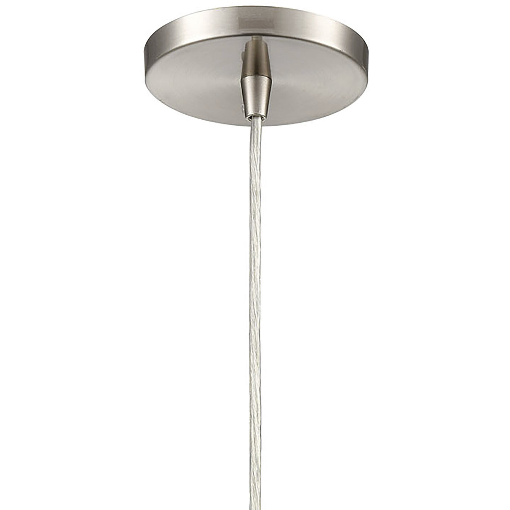 Josie 1 Light 6 inch Satin Nickel Mini Pendant Ceiling Light