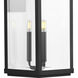 Gibbes Street 3 Light 31 inch Textured Black Outdoor Wall Lantern, Large, Design Series